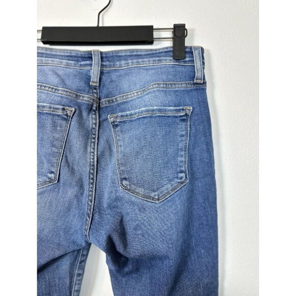 Flying Monkey Jeans Size 26 Slit Ankle Dark Stretch Denim Women’s Y3013 Slim Leg - Picture 9 of 11